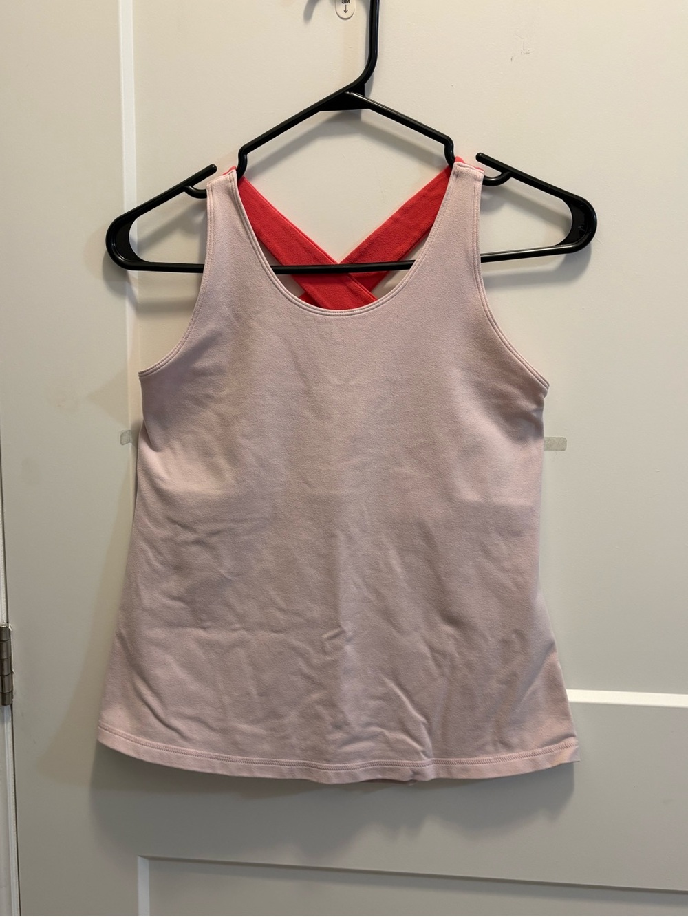 Vintage Lululemon pink cross back tank top #137